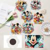 6Pcs Dance Series Diamond Art Fridge Magnet Diamond Painting Refrigerator Magnet Diamond Painting Fridge Magnet for Adults Beginners