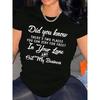 Damen Lässiges Rundhals-T-Shirt mit kurzen Ärmeln, weich, atmungsaktiv, Streetwear
