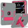 Rugged Kickstand Case For iPad Pro 11 2025 M5 2024 M4 A3357 A3358 A3359 A2836 A2837 A3006 PC Silicone Anti-Slip Cover Shockproof