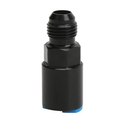 Adapter EFI AN Męski Szybkozłączka Czarny Anodowany Stop Aluminium 6061‑T6 Złączka Wciskana AN6‑5 16 cala