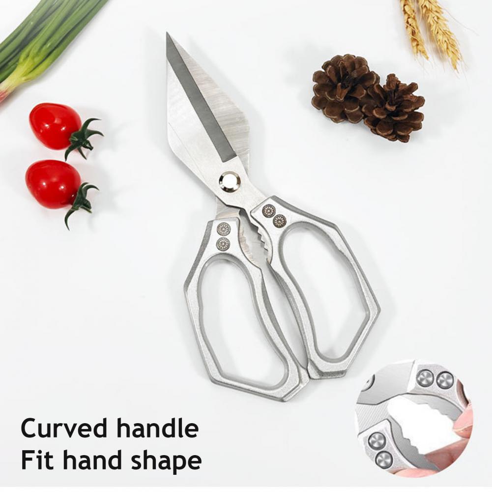 Stainless Steel Kitchen Scissors Sharp Blade Kitchen Shears Stainless Steel Heavy Duty Kitchen Shears for Meat Cooking