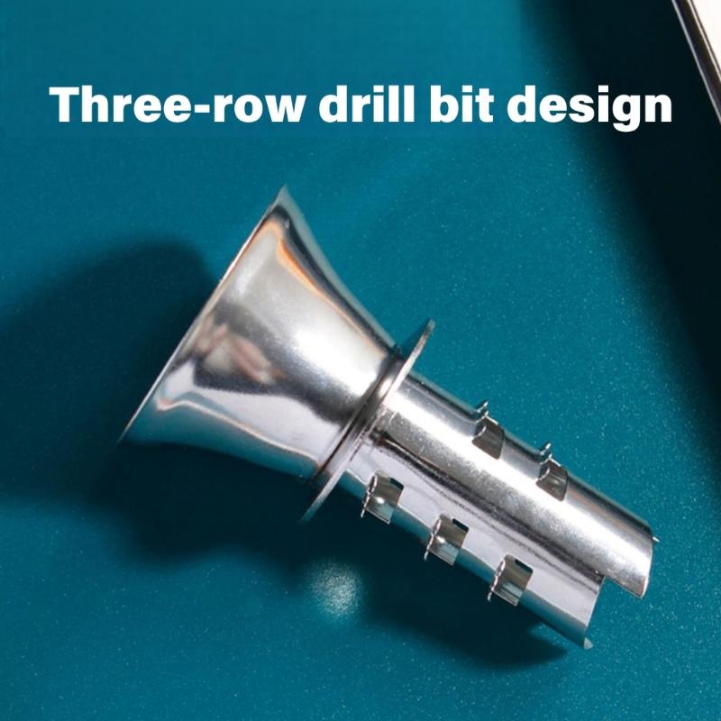 Steel Handheld Lemon Squeezer Manual Rotating Hand Press Juicer Tool Corrosions Resistant Kitchen Gadget Easy to Clean