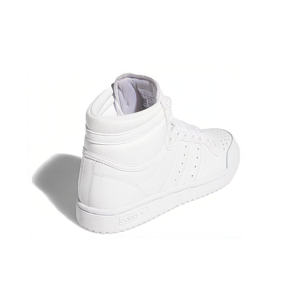 Adidas Originals Top Ten J Breathable High top Kids' Skateboarding Shoes White FW4997