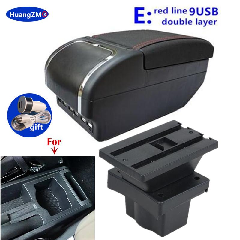 For Skoda Octavia Armrest box For Skoda Yeti Mk2 2005-2012 Storage box Car Armrest Interior Dedicated Retrofit Car Accessories