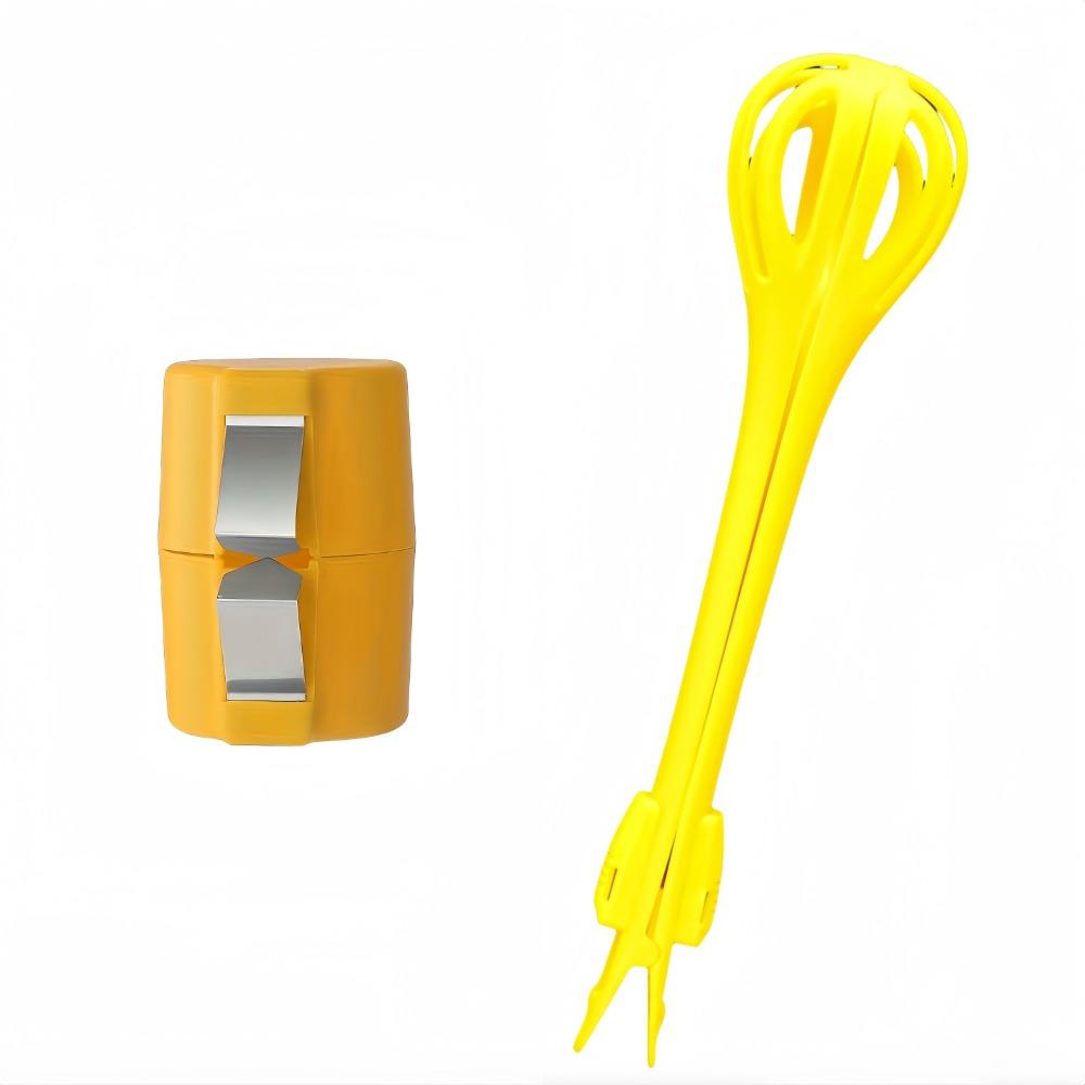 Leicht zu reinigender Eierschalentrenner – Schnelles Schälen und Eigelbtrennen für die Küche, Backutensilien