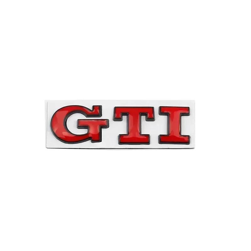 2026 Hot For VW VOLKSWAGEN for Volkswagen VW Metal GTI Logo Car Rear Trunk Emblem Side Sticker Golf 4 5 6 7 8 Polo Jetta Tiguan
