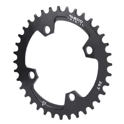 96BCD Bike Narrow Wide Round Chainring Repair Chain Ring for Mountain Bicycle36T