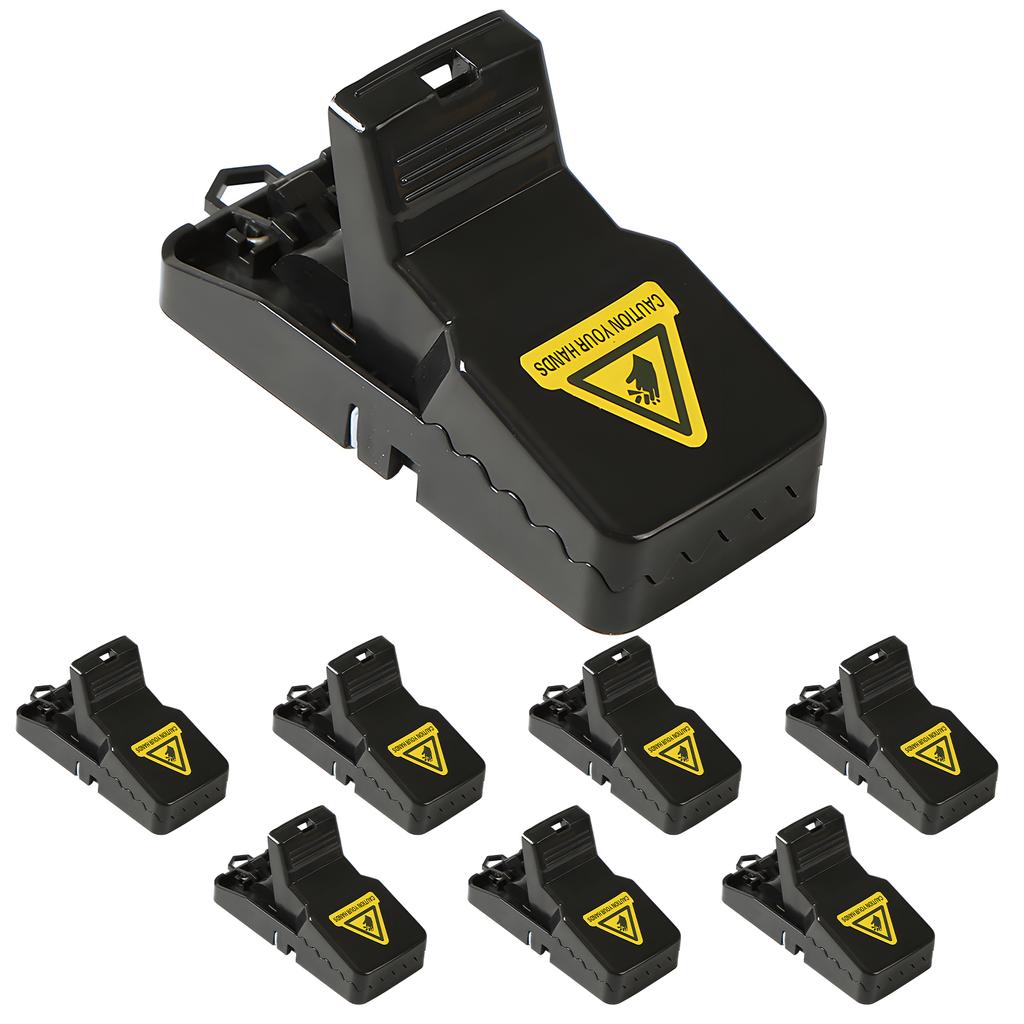 6 Pack Mouse Traps Indoor for Home Office No Battery Needed Rat Traps with High Sensitive Trigger