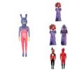 Trendy And Unique Digital Circus Cosplay Bodysuit Polyester Fabric Gender-neutral