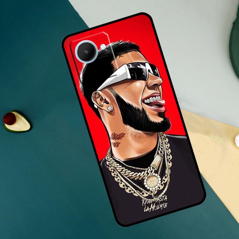 

Anuel AA For Realme C30 C31 C33 C35 C53 C55 C11 C15 C25s C21Y GT Neo 5 3T 2T 9 10 11 Pro Plus Case Realme 11 Pro Plus