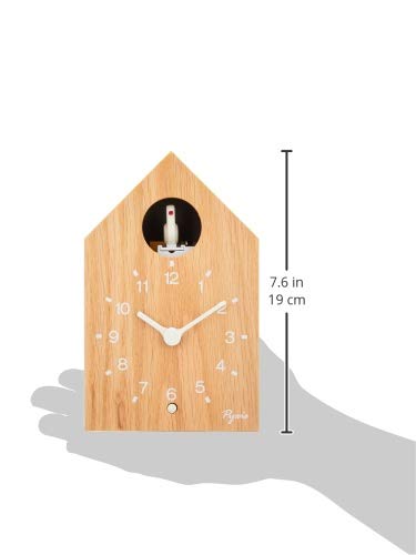 Seiko Clock Seiko Clock Wall Clock Table Clock Analog Cuckoo Clock Counting PYXIS Pixis Wooden Frame Natural Color Wood NA609A SEIKO