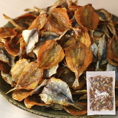 Shinshu Iimono Lab Dossari Grilled Small Aji 500g Snacks Delicacies Zipper Bag