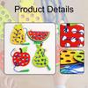 Lacing Toy Educational Gift Early Development Learning Wood Lace Block Puzzle Attractive Essentials