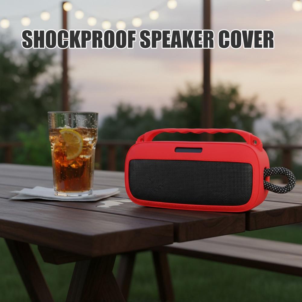 Thickened Speaker Cover Speaker Protective Case Silicone Protective Speaker Case for Soundlink Plus 7 Waterproof Cover