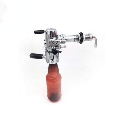 Manueller Bierflaschenfüller, Entschäumer, Schwingdeckel, Glasflaschenabfüllung, Schaumentfernung, Bierfass-Turmfüllermaschine