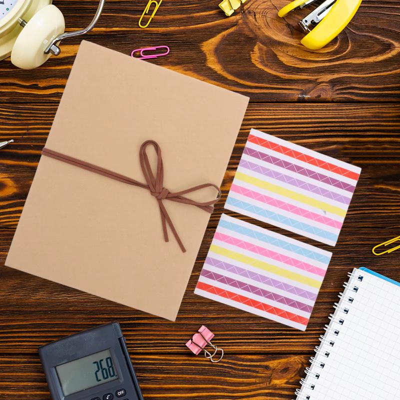 Álbum de Fotos Plegable Estilo Acordeón de 18 Páginas Papel Kraft DIY Scrapbook para Pareja Boda Crecimiento de Bebé Registro de Recuerdos
