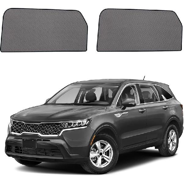 Car Window Shades For -2024 RAV4 Accessories - Rear Side Window Shade For Baby, Breathable Mesh Car Privacy Window Covers, UV Protection And Heat