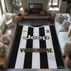 Juventus Customize Your Name Area Rug Suitable for Dormitory Entryway Balcony Study room Antislip Carpet Decorate Offices