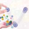 12 Stück 30 mm Glitzer-Hüpfbälle, Spielzeug für Kinder, Jungen und Mädchen