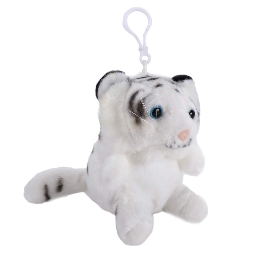 Plush Children Chinese Style Pendant Women Key Chain Cute Animal Coin Purse Car Key Ring Ornaments