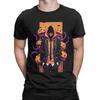 Chainsaw Man Halloween Denji Und Kürbis T-Shirts Herren Baumwolle Vintage T-Shirt Rundhals T-Shirt Kurzarm Tops Übergröße