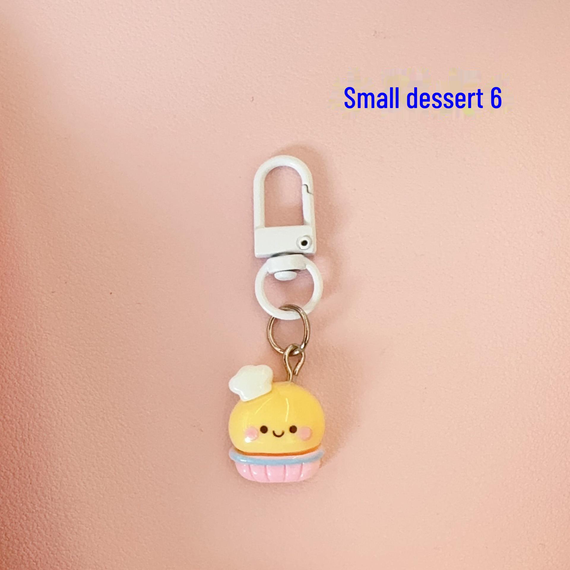 

Милый мультяшный брелок-подвеска в виде торта для студентов и пар - милый аксессуар для сумки и небольшой подарок