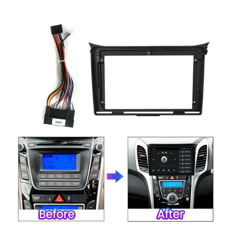 

9-дюймовая мультимедийная радиопанель Android для Hyundai i40 2016 2017 для Hyundai i30 Elantra GT 2013 2014 2015 2016 2017