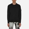 STONE ISLAND Lambswool Crew Neck Knit 'Black' Men's 7715508A3-V0029