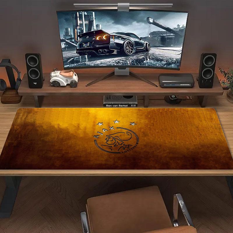 AFC Ajax Large Size Mouse Pad Large Gaming Table Cushion Non-slip Laptop Tablet Big Mousepad XXL Mat Mini PC Playmat With Lock Edge
