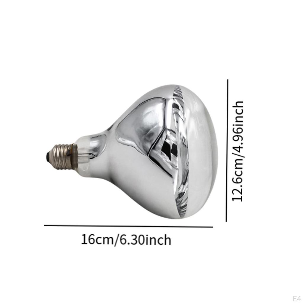 Heat Lamp Compact Efficient Fast Heating for Outdoor Animals Pet Reptiles Poultry Chicken Coop