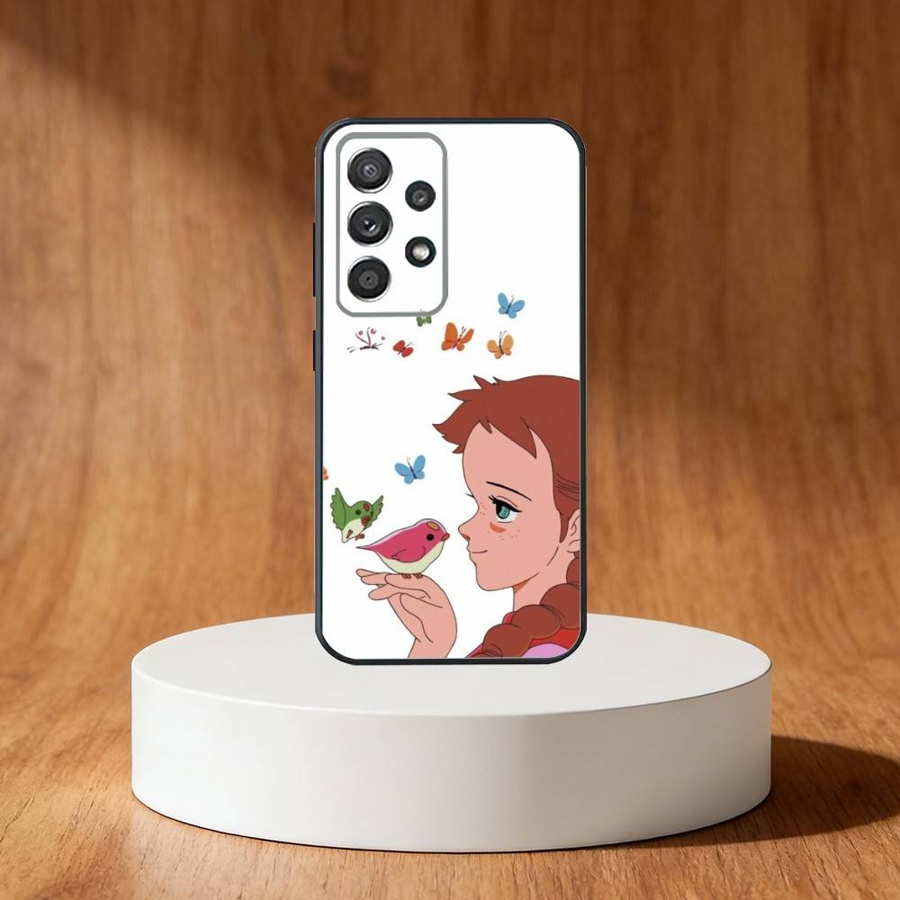 Anne of Green Gables Anne Shirley Phone Case For Samsung S25,S24,S21,S22,S23,S30,Ultra,S20,Plus,Fe,Note,10,9,5G Black Cover