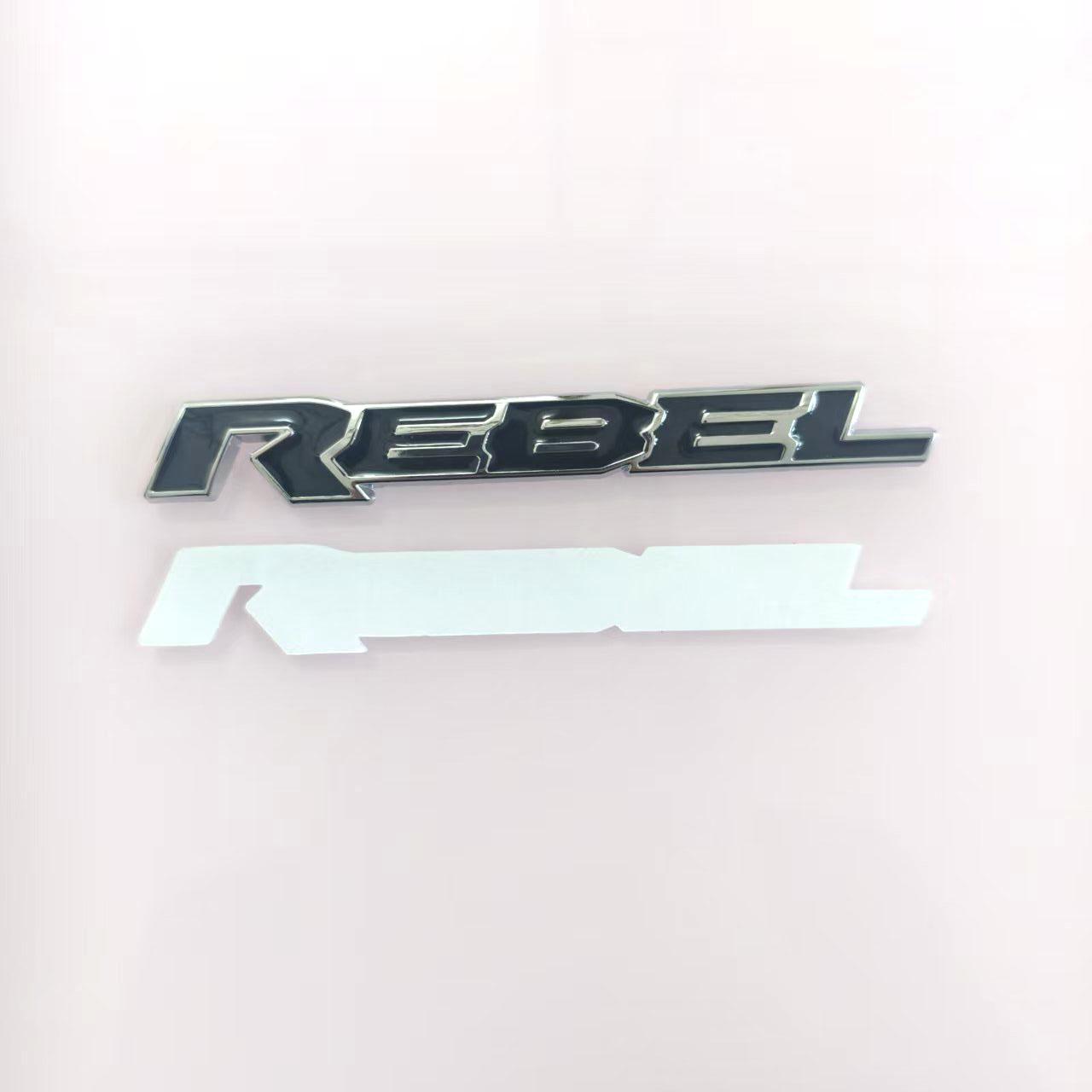 Zinc Alloy Car Emblem, 3D Metal Car Sticker, Letter Badge, Auto Body Rear Trunk Decorative Sticker, Car Exterior Accessories