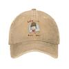 Nara Unique Unisex Women Baseball Caps Yoshitomos Distressed Denim Caps Hat Vintage Outdoor Activities Adjustable Fit Sun Cap