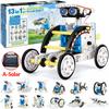 Kit Robot Solare 13-in-1 Assemblaggio Fai-da-te Kit Esperimenti Scientifici Giocattoli Educativi STEM per Bambini Età 8+ Set Robotico Alimentato a Energia Solare