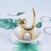 Cat Trinket Dish Jewellery Tray Ring Holder Jewelry Fashion Bracelets Earrings Storage B