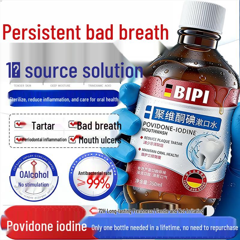 BIPI Povidone-Iodine Mouthwash