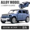 1:36 4 Doors Open Alloy Off-road Car Model, Kids Simulation Pull Back Vehicle Toy, Classic Diecast Car Boys Children's Day Gift
