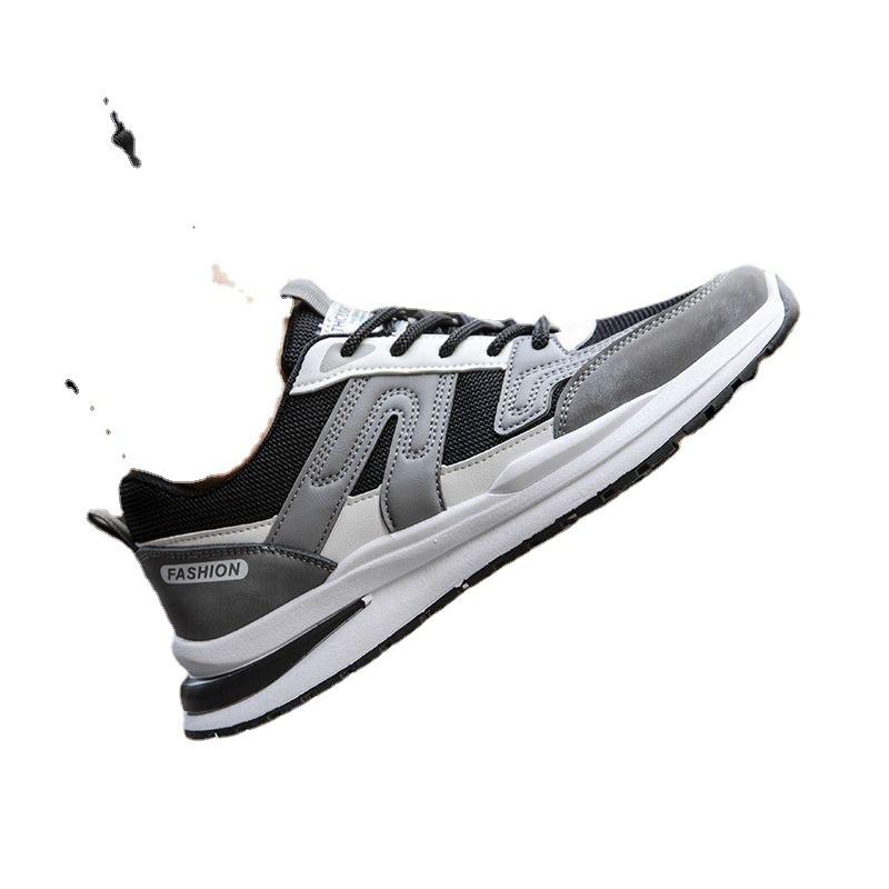 Spring and autumn new breathable sneakers trendy shoes lightweight casual shoes soft-soled running shoes