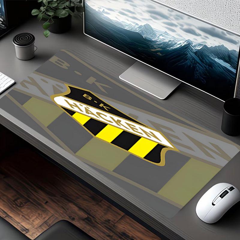BK Hacken Print Mouse Pad, for Keyboard Pad Laptop PC Mat for Office Home Use, Desk Decor, Perfect Birthday Gift for Gamers