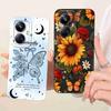 For Realme 10 Pro Plus 5G RMX3687 RMX3686 Case Fashion Painting Flower Silicone Soft Casing For Realme10 Pro+ ProPlus Back Cover