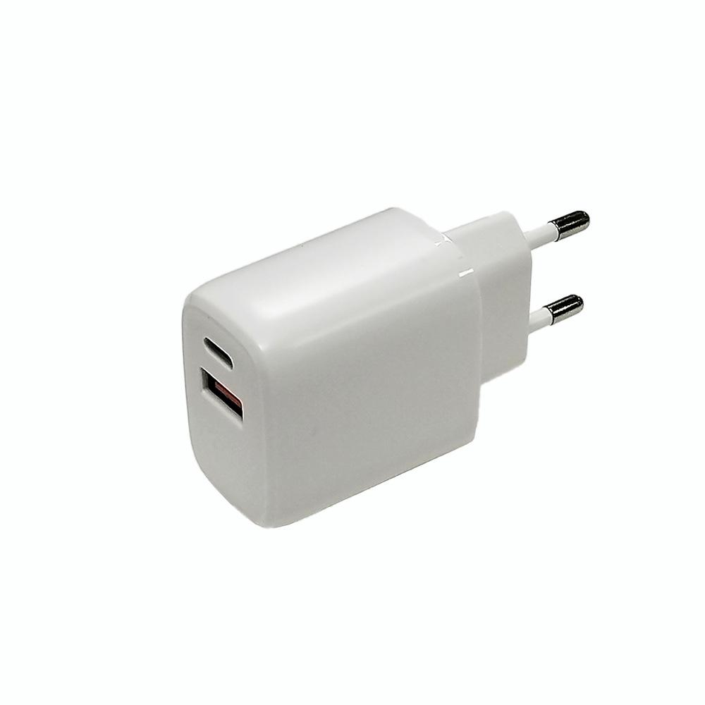 30W PD+QC3.0 USB Fast Charger, European Standard