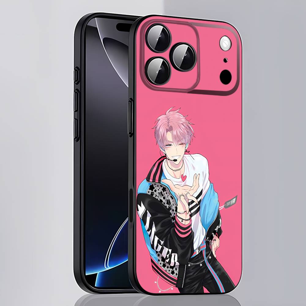 

T-Tamon C-Comics Kun Ima Docchi For iPhone 17,16,15,14,13,12,11,Pro,Max,Plus,E,SE4,Air,Mini Black Phone Case Cover iPhone12PROMAX