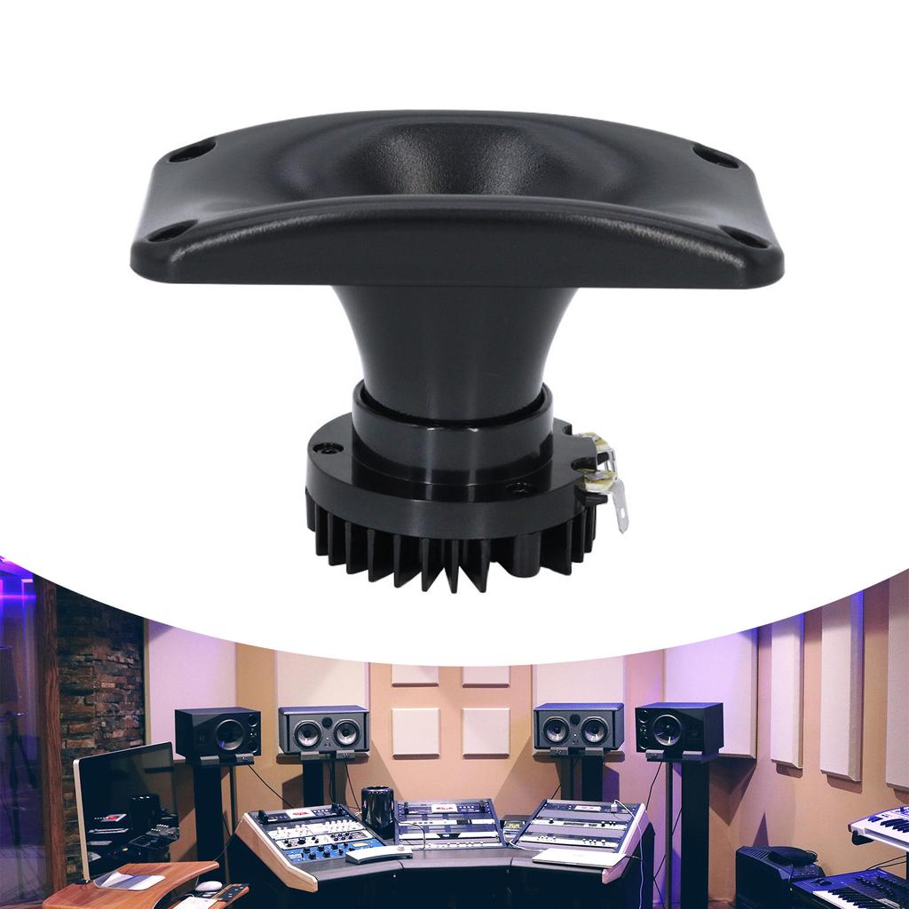 25W 8Ohm Tweeter Speaker Round Shape Stereo Loudspeaker Replacement Loudspeaker Magnetic Speaker for KTV Stage