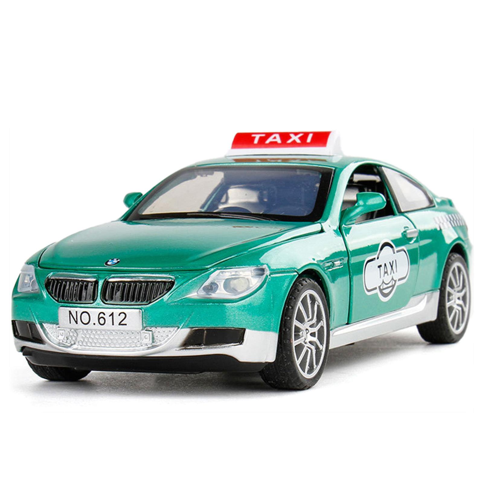 

Масштаб 1/32 BMW M6 Такси Сплав Машина Игрушка Литой Металлический Модель Симуляция Звук Свет Оттягивание Назад Детская Игрушечная Машина Украшение Орнамент Коллекция зелёный