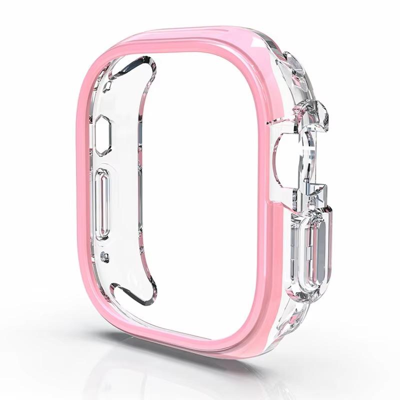 PC Protective Case For Apple Watch Ultra 2 49mm 11 10 9 8 7 6 5 SE Screen Anti-falling Cover Shell iWatch 46mm 42mm 45mm 41/44mm