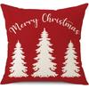 45cm Merry Christmas Cushion Cover Pillowcase 2025 Christmas Decorations for Home Ornament Happy New Year Christmas Decor 2026