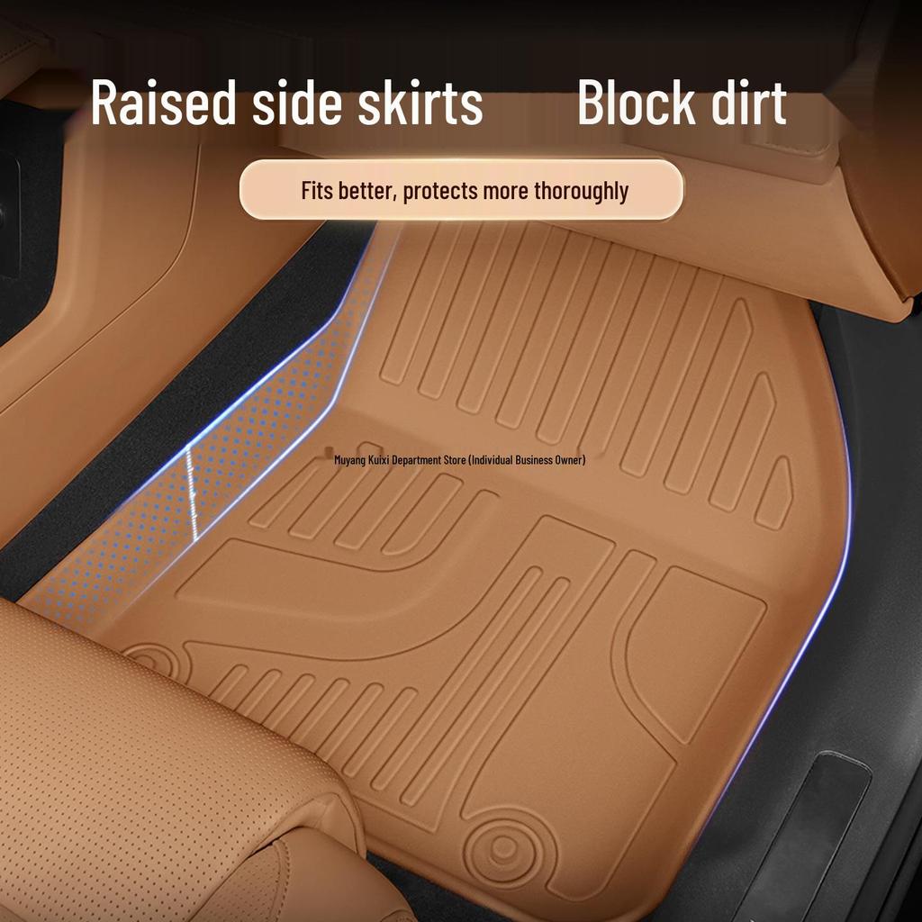 Zeekr 9X Full Coverage TPE Floor & Trunk Mats Glimpse Xi - Interior Car Accessories