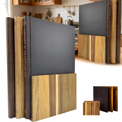 3Pcs/Set Book-Shaped Cutting Board Set Food-Specific Labels Kitchen Decorative Prep Boards Meat Fish Bread Cheese Chopping Board