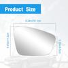 Passenger Right Side View Heated Mirror Glass Replacement For 2011 2012 2013 2014 2015 2016 2017 2018 Volkswagen VW Passat Jetta Beetle Side Mirror