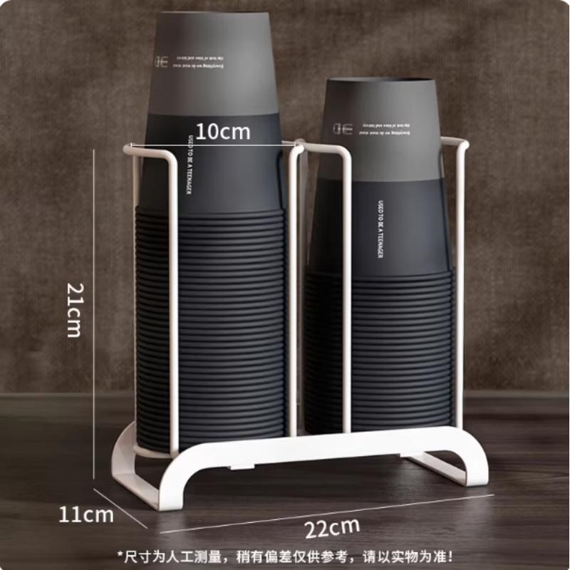 

Magnetic Wall-Mounted Paper Cup Dispenser and Holder